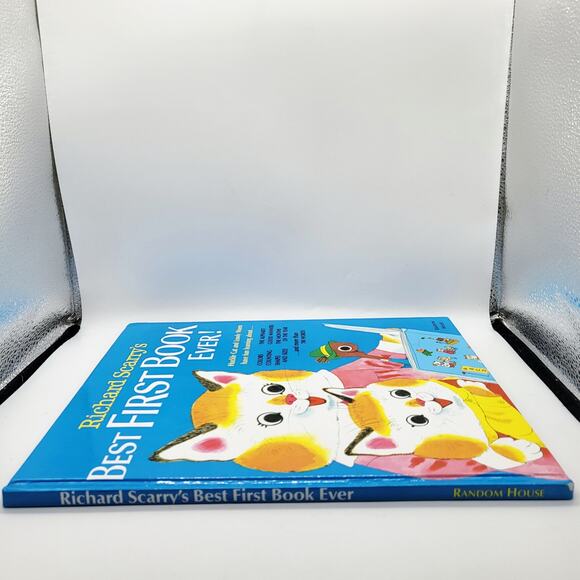 Vintage Best First Book Ever! 1979 By Richard Scarry Published by Random House - Picture 3 of 4